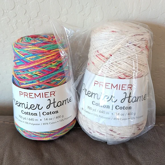 NEW 2, Premier Home Cotton yarn cones - Picture 1 of 11